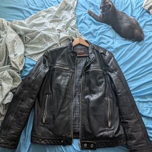 Danier Leather Jacket Mens Large